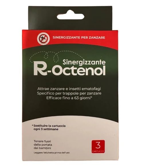 Sinergizzante R-OCTENOLO per trappole per zanzare Mosquito Magnet