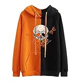 🎃🎃 Aus weichem leichtem Stoff mit Luftmasche. Der Stoff ist elastisch, bequem und atmungsaktiv, langlebig und für den täglichen Gebrauch geeignet.Frauen Casual Langarm T-Shirt, Frauen Urlaub Casual Style Tops, Simple Style Frauen Langarmbluse, Dieses Top Mit Jeans, Kurze Hose, Gerader Rock, Jeansrock, Hose, Lochhose, Weite Hosen. Besonders im Einklang mit der Atmosphäre, Halloween zu feiern celebrating.