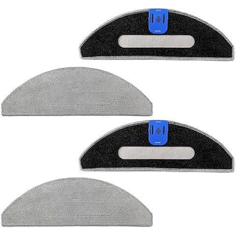 LOTIN Vacuum Mop Replacement Pad Compatile for Roomba Combo i5 / i5+ / j5 / j5+ Robot Vacuum Accessories Microfiber Mopping Pad 4PACK Cover