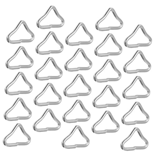 Anneaux triangulaires de trampoline pour réparer une toile