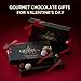 Godiva Red Ribbon Signature Truffle Gift Box, Belgian Dark and Milk Chocolates with Ganache Centers, Gourmet Valentine's Day Gift, Kosher, 24 Pc