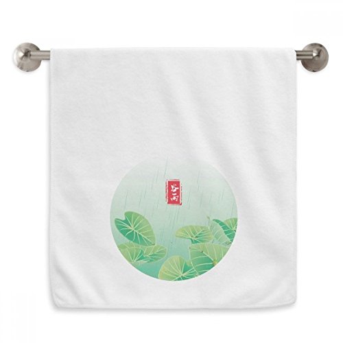 Serviette de toilette blanche Twenty Four absorbante et douce, 33x74 cm