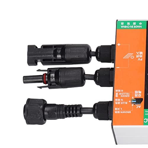 VGEBY Solar Grid Tie Inverter, 230V 600W MPPT Zuivere Sinus Omvormer Hoge Conversieratio IP55 Waterdichte Solar Micro-omvormer