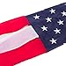Zcutt Home Goods 40-inch (3.3 Feet) USA American Flag Windsock - Fade Resistant Spun Polyester - Embriodered Stars - Includes Hanging Clip