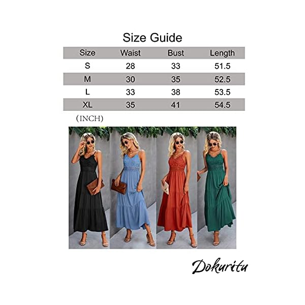 Dokuritu-Womens-Beach-Crochet-Lace-Maxi-Dress-Summer-Spaghetti-Strap-Maxi-Dress Dokuritu Womens Dresses Beach Crochet Lace Maxi Dress Summer Spaghetti Strap Long Wedding Guest Dresses for Women Vacation Outfits 2023(DarkGreen,M)