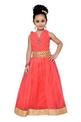 ADIVA Girls Gown Dress for Kids