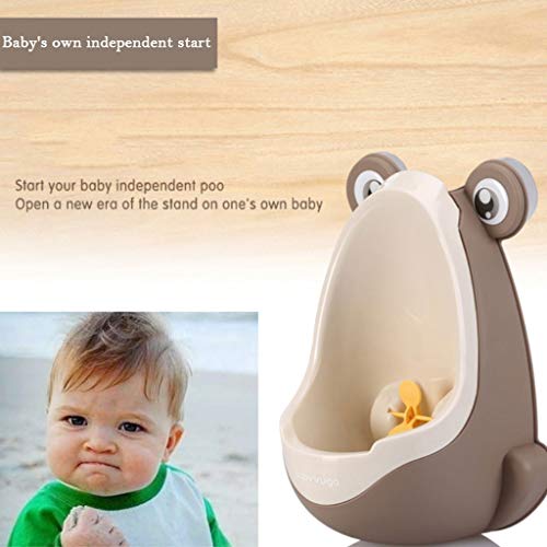Potty Seat voor peuters Aan de muur bevestigde KINDERPOTJE Frog Kinderen Verticale Urinoir Boy Toilet Toddler Potty… - Afbeelding 5