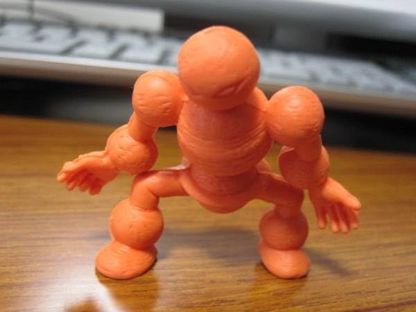 キン消し パート4 プラネットマン オレンジ色 レアカラー キン肉マン