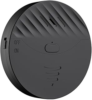 Vibrations-Fenster-Glasbruchsensor, für Tuya-kompatibles Smart-Alarmsystem mit hohem Dezibel-Sound (weiß)
