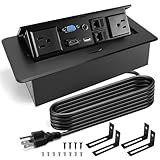 Dites adieu au câblage désordonné, gardez bien rangé : l'installation d'une prise de courant de table de conférence peut non seulement protéger le cordon d'alimentation d'être usé en marchant dessus, mais également améliorer considérablement la propreté de votre bureau, qu'il s'agisse de votre téléphone, ordinateur portable ou équipement de bureau, ils peuvent fonctionner efficacement ensemble, ce qui vous permet de dire adieu au câblage désordonné