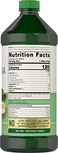 Macadamia Nut Oil | 3 X 16 Oz Bottles | Premium Cold Pressed | Food Grade | Vegetarian, Non-Gmo, Gluten Free | Virgin Oil | Safe For Cooking, Great For Hair And Skin | By Carlyle #TOP1
