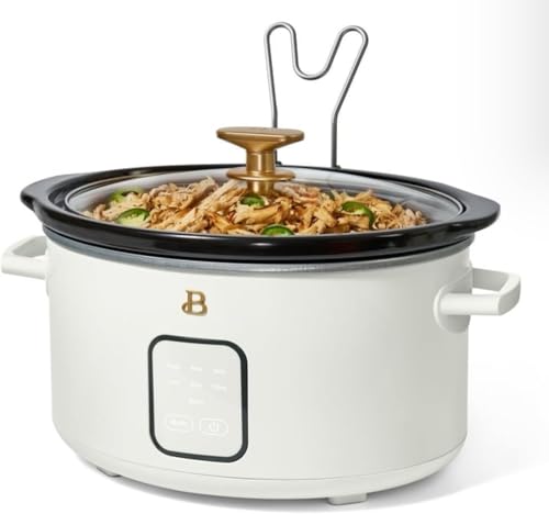 BEAUTIFUL PROGRAMABLE DIGITAL SLOW COOKER 4 QT