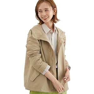 [ロペピクニック] パーカー 撥水加工・花粉ガード/マウンテンパーカー レディース GDL13040 ベージュ 38