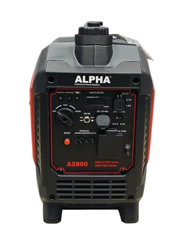 Image of AK POWER SERVICE ALPHA A2800-2000 Watts & 2KW Super Silent Inverter Generator-Recoil Start|Silent Generator|Home & Commercial Use|Life Time Spare|1 Year Brand Warranty
