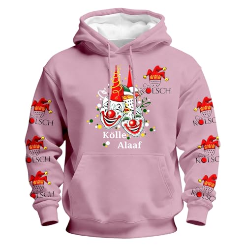 Sweatshirt pour Homme uni à col rond en molleton doux et confortable