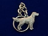 English Setter George Harris Pewter Keychain