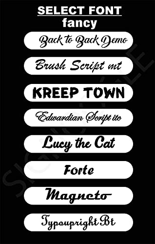 Image of SIGNOOGLE Customized Personalized Name Plate - Multicolored Door Number for Home, Office, Bungalow - Outdoor Family Glass Decor - 12 X 6 Inches (Multicolored 5)