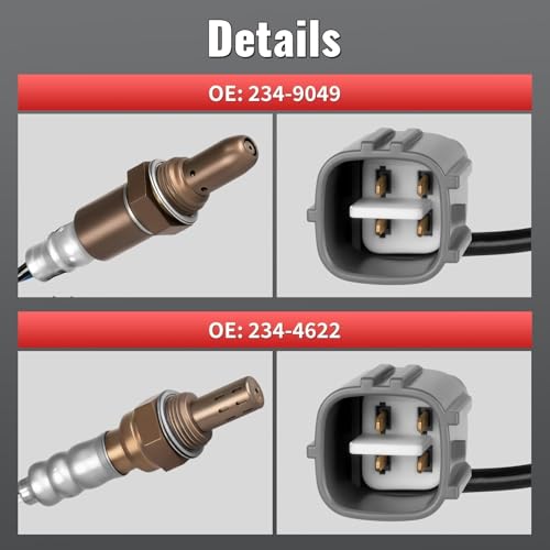 Sensor de Oxígeno 2 Piezas Compatible Toyota Camry y RAV4 miniatura 6