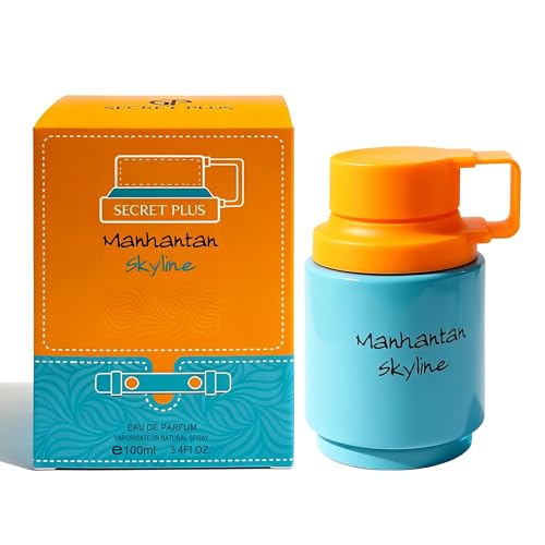 Image of Manhattan Skyline Men's Cologne 3.4 Fl. Oz Eau De Parfum, Fresh Lavender, Coconut & Tobacco Scents, Modern Masculine Fragrance