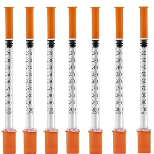 10 Pack 1ml/cc Syringes 29G 1/2 inch(12.7mm) Industrial Scientific Lab Supplies, Individually Sealed Package