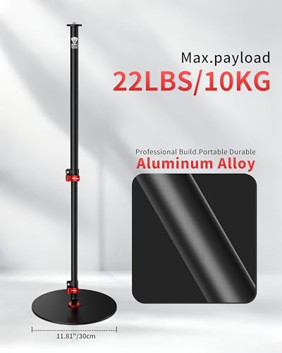 Image of IFOOTAGE Cobra RB-A300,Round Base Monopod,Professional Camera Aluminium Monopod with Quick Adjustment Height Buckle,Compatibility DSLR Cameras Camcorders(59.44Inc)