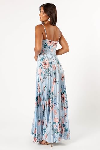Image of Petal & Pup Women's Naira Pleated Maxi Dress