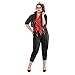 Produktbild amscan 847469-55 Rebel Costume Plus Size 18-20-1 Pc Retro-Kostüm Rebellen, Übergröße 46-48, 1 Stück, Farbe Uni, XL UK 18-20