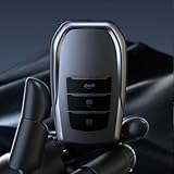 ontto car key fob cover fit for Toyota Yaris Cross Corolla Hybrid RAV4 Prius Camry Fortuner Highlander 2020-2025 key holder TPU Smart key Shell case keyring keychain styling Accessories 3 buttons 1 - Image 4