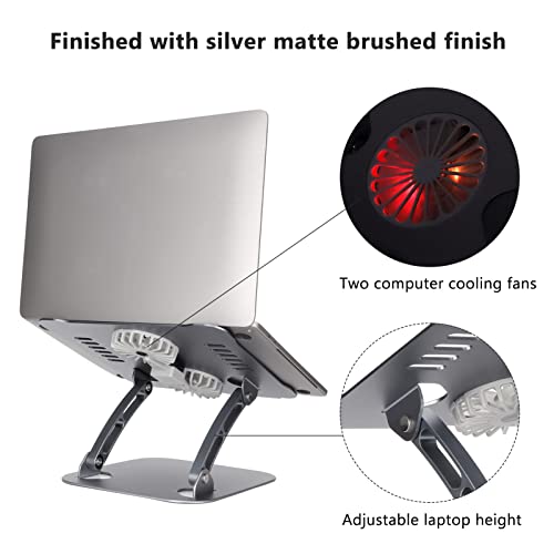 Base refrigerante plegable para laptop de aluminio miniatura 5