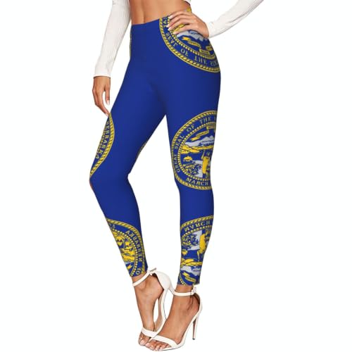 Leggings de Nebraska para mujer ideales para senderismo y entrenamientos activos en el gimnasio