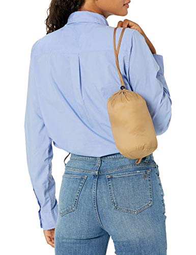 Amazon Essentials Women's Lightweight Long-Sleeve Water-Resistant Puffer Jacket (Available In Plus Size), Camel, Medium #TOP3