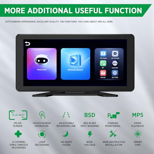 SLARY 6 Channel Dash Cam System