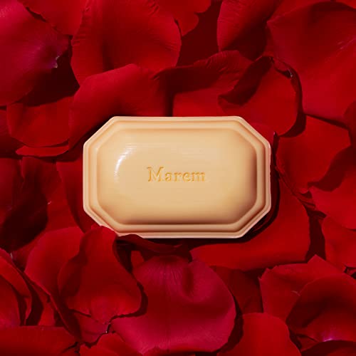 Image of Caswell-Massey Marem Natural Bar Soap for Women, Moisturizing Body Soap Bar for All Skin Types, Made with Essential Oils & Plant-Based Formula for Soft Skin, 3.5 oz