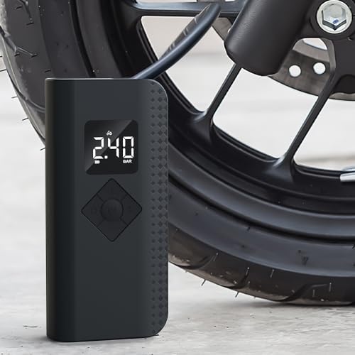 Image of Ceptics Tyre Inflator for Car, Smart Cordless Portable Air Compressor Pump (150 PSI)