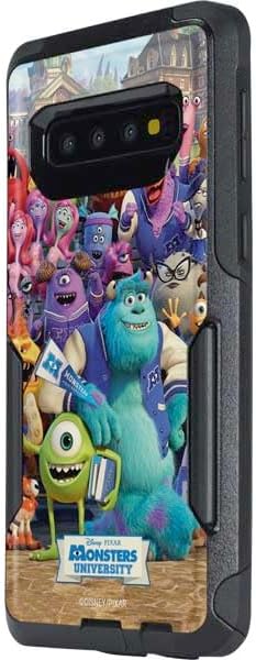 Skinit Decal Phone Skin Compatible with OtterBox Commuter Galaxy S10 - Officially Licensed Disney Monsters University Official Poster Design