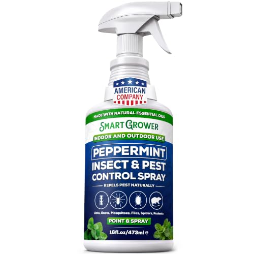 Peppermint Oil Spray for Rodents, Insects, Pest Control. Ready to Use 16oz