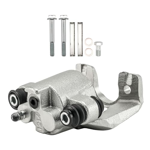 Image of KAX Rear Disc Brake Caliper Assembly Compatible with 1999-2003 F150, 1997-2002 Expedition, 2004 F150 Heritage, 1998-2002 Navigator, 1997-1999 F-250, 2002 Blackwood, 2003-2011 Town Car