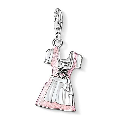 THOMAS SABO Silver Charm with Clasp Cover