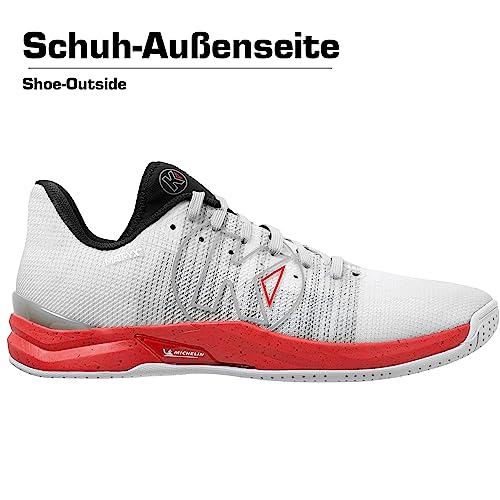 Foto von Kempa Magma Attack One 2.0 Handballschuhe Handball Sport-Schuhe Turn-Schuhe Indoor Fitness Gym - Sport-Schuhe für Kinder, Damen und Herren mit Michelin-Sohle für optimalen Grip