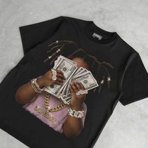 Image of DopeSkill Graphic Tee Streetwear Hip Hop Hypebeast Street Style Unisex T-Shirt Sneaker Colour Matching Shirts Swag Y2K Style