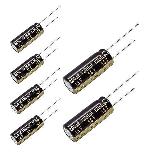Replacement for 6 pcs Panasonic FM Series Capacitors 16V 1200uf Low ESR Impedance 105°C