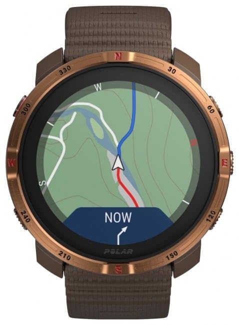 Polar Grit X2 Montre GPS d'extérieur multisports ? Affichage AMOLED, cartes hors ligne, GPS double fréquence, ECG du poignet, Elixir Biosensing, TrainingPeaks, SpO2, autonomie de la batterie jusqu'à 7
