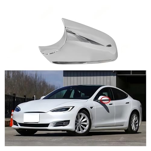 Couverture rétroviseur Tesla Model S chrome brillant droit - 6