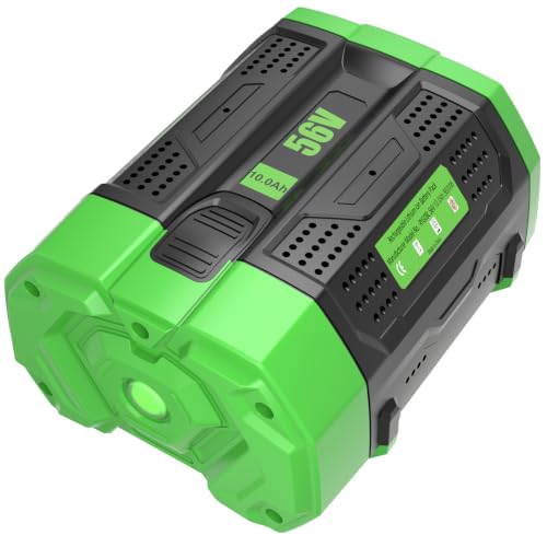 Image of 1 Pack Replacement for EGO 56V Battery 10Ah BA5600T BA5600(Black) | Compatible with EGO 56 Volt arc Batteries BA1400T BA1400 BA2800T BA2800 BA4200T BA4200