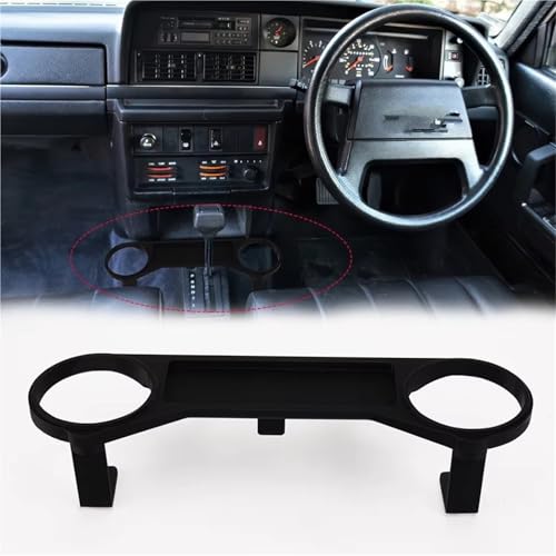 Support gobelet voiture d'extension haut de gamme pour console centrale de Volvo 240 - 4