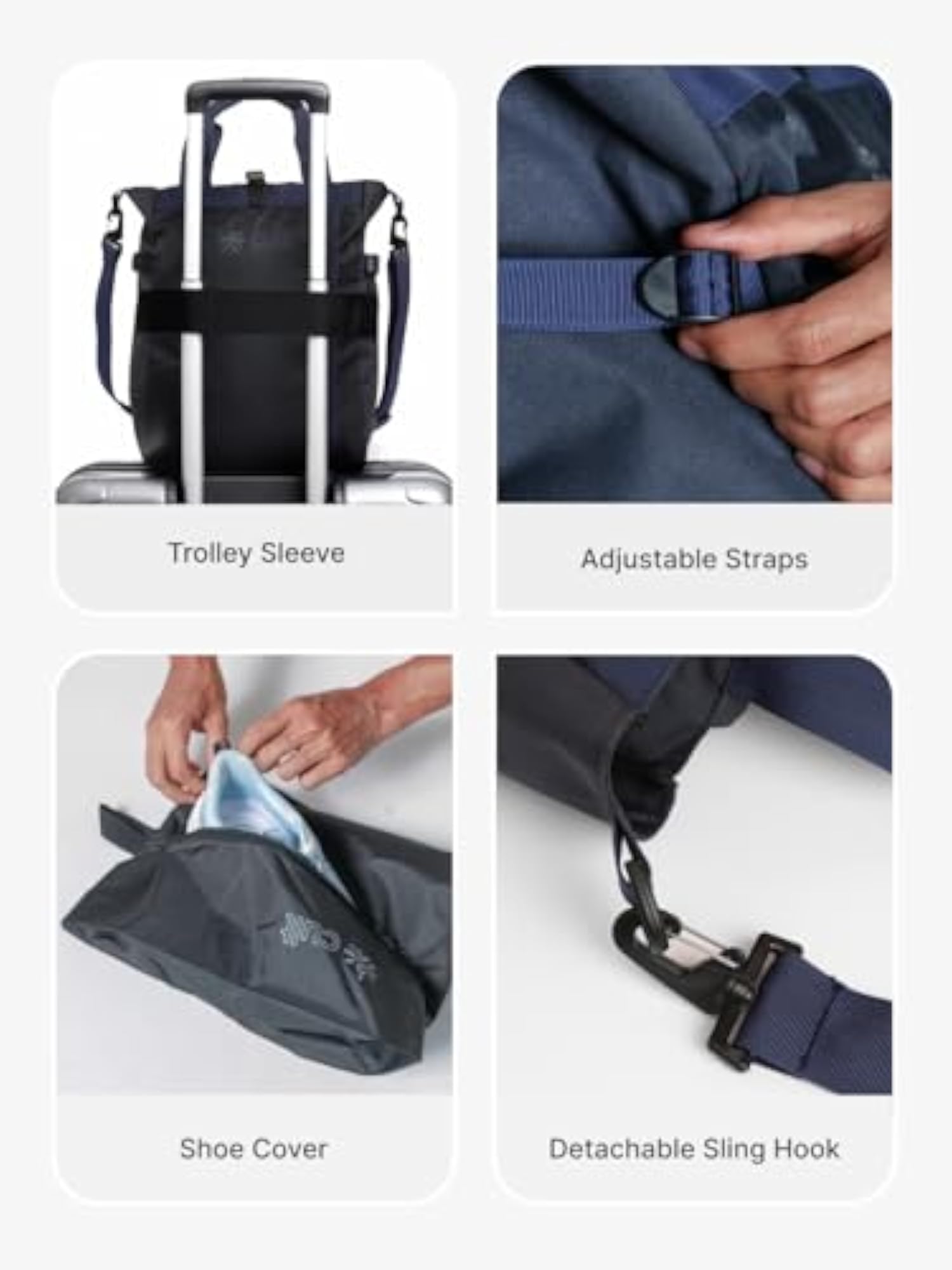 35L Laptop Backpack, Water-Repellent Travel & Office Bag
