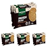 SANTIVERI - Tortitas Protein, Tortitas con 25% de Proteína, Lentejas, Maíz y Alto en Fibra, Sin Gluten ni Lactosa, Vegano - 57 g (Paquete de 4)