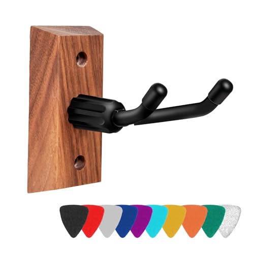 Donux Ukulele Wall Mount,Ukulele Hanger Ukelele Stand Wall Hook for Mandolin Ukele Soprano Tenor and