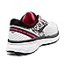 Brooks Womens Ghost 11 Running Shoe - White/Pink/Black - B - 8.5