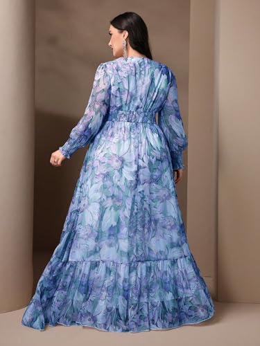 Image of TOLEEN Women's Plus Size Sequin Dress Luxurious Style Formal Cocktail Evening Party Maxi Dresses
